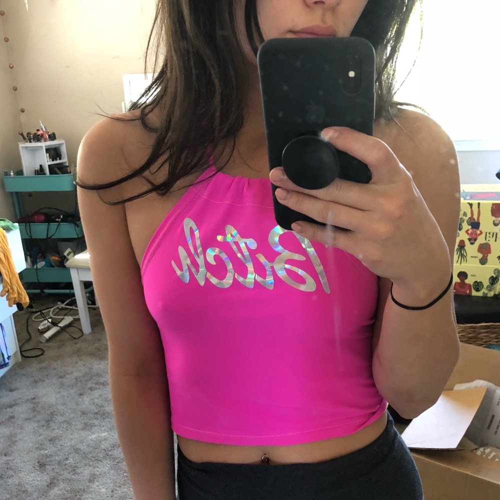 Hot pink Barbie top
